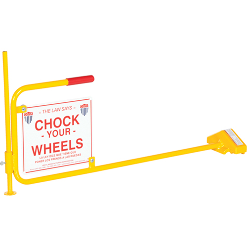 Flag Rail Chock Rideout Tool & Machine Inc.