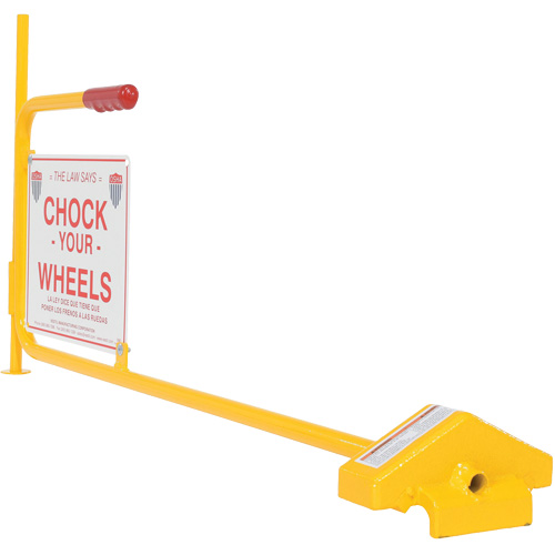 Flag Rail Chock Rideout Tool & Machine Inc.