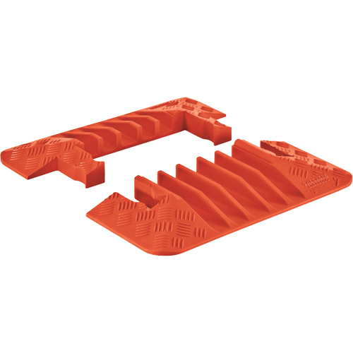 Protecteur de c&acirc;ble pour usage g&eacute;n&eacute;ral &agrave; 5 canaux Guard Dog, capuchons d'extr&eacute;mit&eacute;s Rideout Tool & Machine Inc.