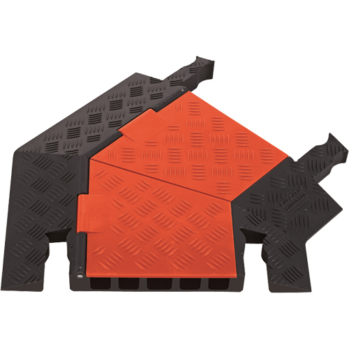 Guard Dog&reg; 5-Channel Heavy Duty Cable Protector - Right Turn Rideout Tool & Machine Inc.