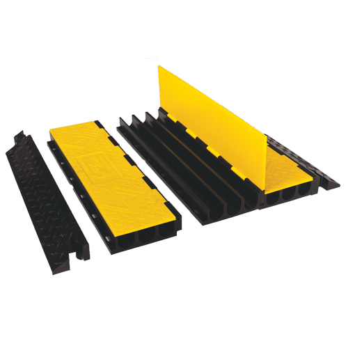 Yellow Jacket&reg; Cable Protector System, 3 Channels, 36" L x 18.5" W x 3" H Rideout Tool & Machine Inc.