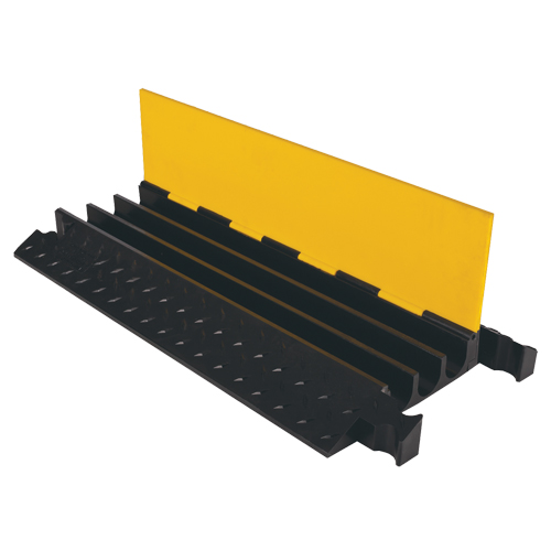 Protecteur de c&acirc;ble robuste Yellow Jacket, 3 canaux, 36" lo x 18,5" la x 2,875" h Rideout Tool & Machine Inc.