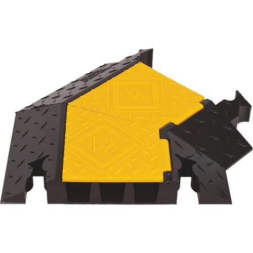 Yellow Jacket&reg; 3-Channel Heavy Duty Cable Protector - Right Turn Rideout Tool & Machine Inc.