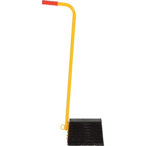 Cale de roue avec poign&eacute;e ergonomique, 9-1/4" x 8" x 6", Noir Rideout Tool & Machine Inc.