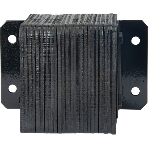 Butoirs de quai lamell&eacute;s, Horizontal, Caoutchouc, 12" la x 6" p x 10" h Rideout Tool & Machine Inc.