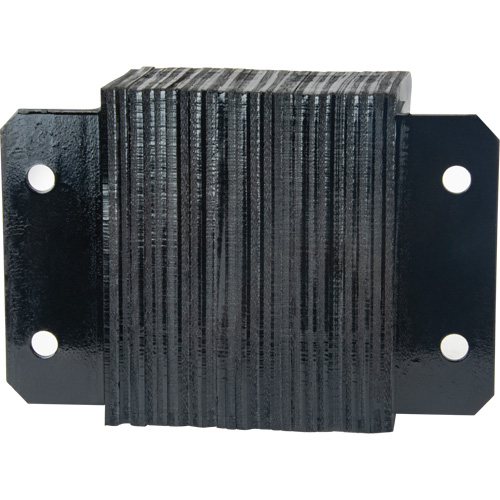 Butoirs de quai lamell&eacute;s, Horizontal, Caoutchouc, 12" la x 6" p x 10" h Rideout Tool & Machine Inc.