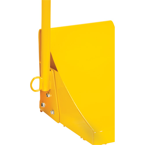 Ice Chock with Ergonomic Handle, Steel, Yellow, 8-1/16" W x 10-5/8" D x 8-13/16" H Rideout Tool & Machine Inc.