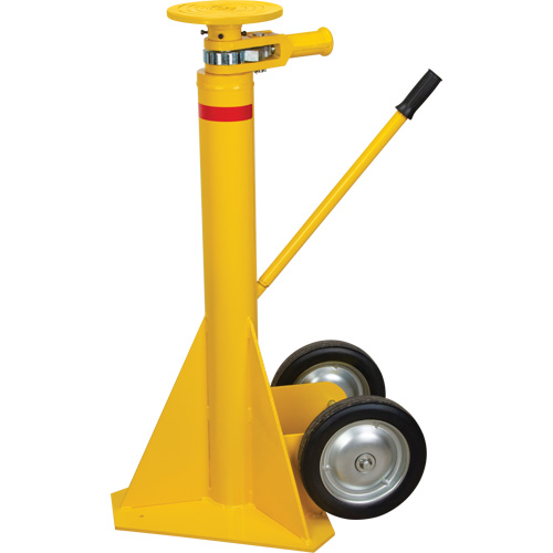 100,000 lbs. Static Capacity Ratchet Trailer Jack, 20 tons Lift Capacity Rideout Tool & Machine Inc.