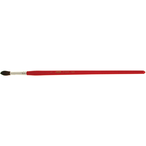 Round Marking Paint Brush, 9/32" Brush Width, Camel Hair, Wood Handle Rideout Tool & Machine Inc.