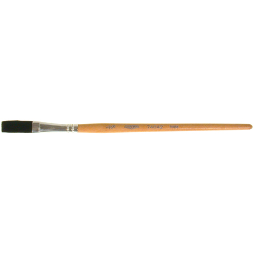 One Stroke Paint Brush, 3/8" Brush Width, Ox Hair, Wood Handle Rideout Tool & Machine Inc.