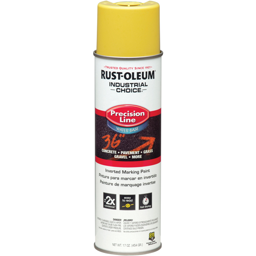 Water Based Inverted Marking Paint, 17 oz., Aerosol Can Rideout Tool & Machine Inc.