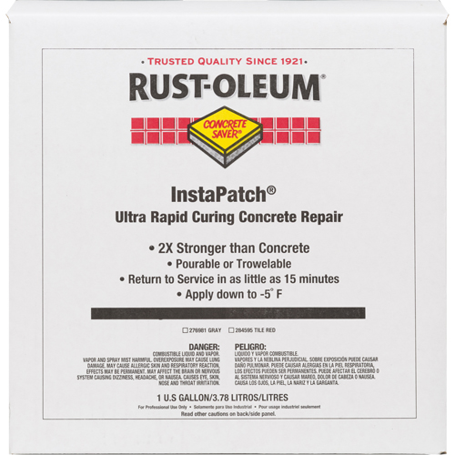 Concrete Saver&reg; InstaPatch&reg; Concrete Repair, Grey Rideout Tool & Machine Inc.