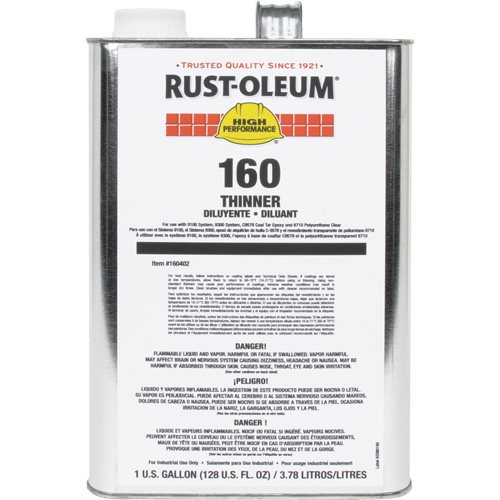 Paint Thinner, Gallon, 1 gal. Rideout Tool & Machine Inc.