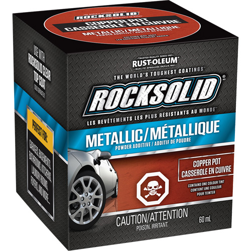 Additifs de poudre m&eacute;tallique RockSolid, 60 ml, Bouteille, Casserole en cuivre Rideout Tool & Machine Inc.