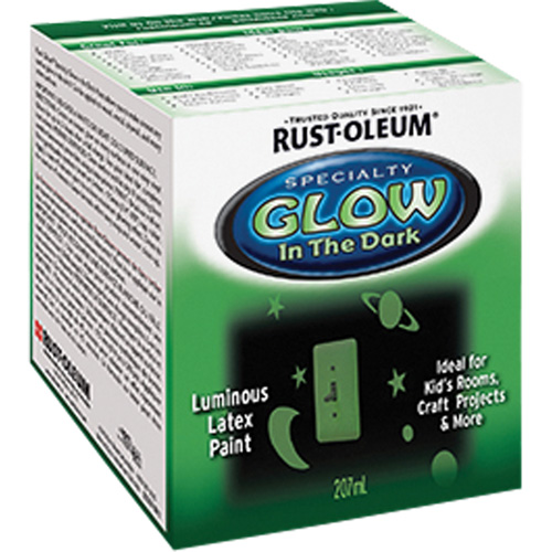 Specialty Glow-in-the-Dark Paint, 207 ml, Kit, Clear Rideout Tool & Machine Inc.