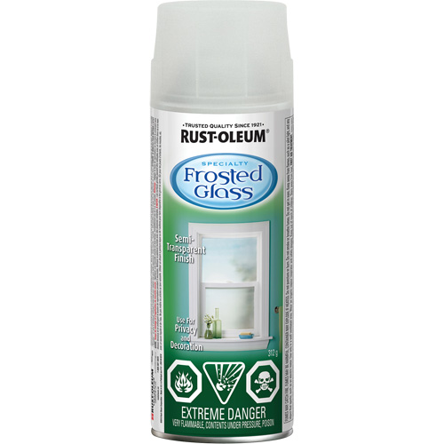 Peinture &agrave; pulv&eacute;riser Sp&eacute;cialit&eacute;, Canette a&eacute;rosol, Verre givr&eacute; Rideout Tool & Machine Inc.