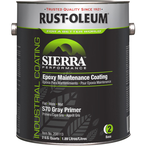 Sierra Performance S70/S71 Water-Based Epoxy Acrylic Primer, Gallon, Grey Rideout Tool & Machine Inc.