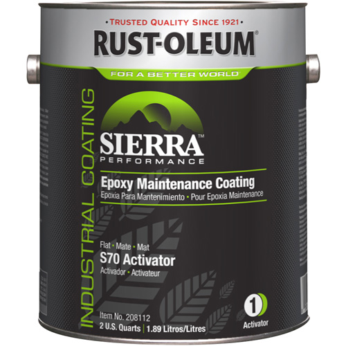Sierra Performance S70/S71 Water-Based Epoxy Acrylic Primer Activator, Gallon, White Rideout Tool & Machine Inc.