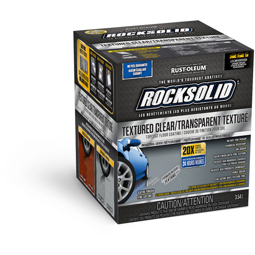 Couche de finition RockSolid, Satin/Textur&eacute;, Transparent Rideout Tool & Machine Inc.