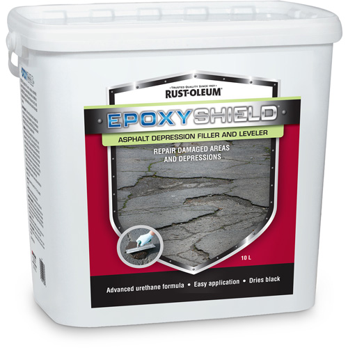 EpoxyShield&reg; Asphalt Depression Filler & Leveler, Pail, Black Rideout Tool & Machine Inc.