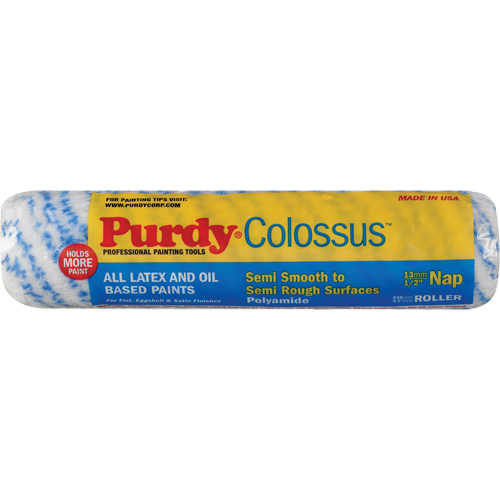 Couvre-rouleau Colossus, Nap 12,7 mm (1/2"), 240 mm (9-1/2") l Rideout Tool & Machine Inc.