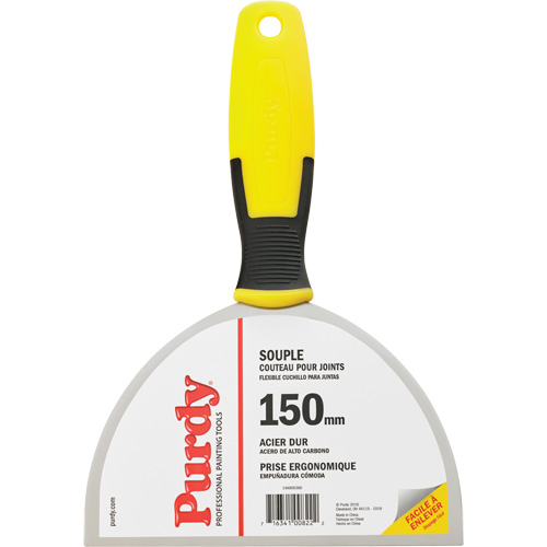 Contractor Flexible Joint Knife, High-Carbon Steel Blade, 6" Wide, Plastic Handle Rideout Tool & Machine Inc.