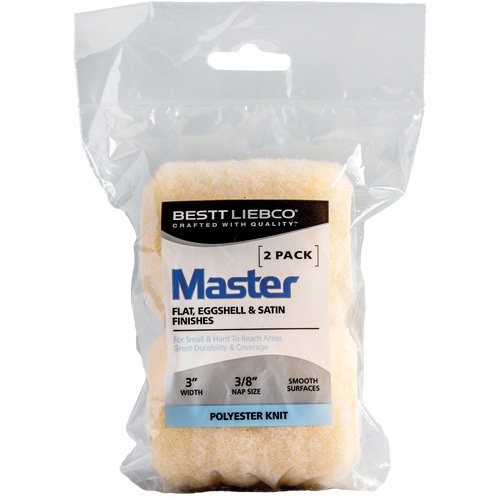 Master Trim and Traffic Roller Refill, 10 mm (3/8") Nap, 75 mm (3") L Rideout Tool & Machine Inc.