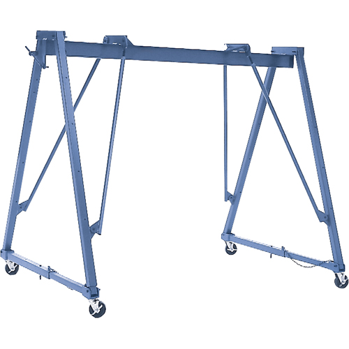 Adjustable Gantry Cranes, 10' L, 2000 lbs. (1 tons) Capacity Rideout Tool & Machine Inc.