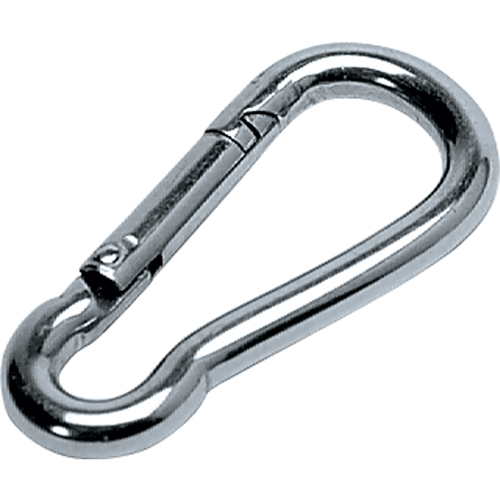 Zinc Plated Snap Hook, 1400 lbs. (0.7 tons) Working Load Limit, 1/2" Size, 11/16" Eye Rideout Tool & Machine Inc.