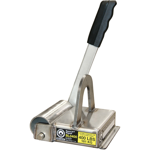 &eacute;lectro-aimants de levage de base, Capacit&eacute; de retenue 400 lb (0,2 tonne), 7-1/2" lo x 5-5/8" la x 5-1/2" h Rideout Tool & Machine Inc.