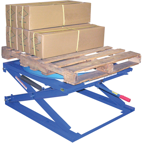 Adjustable Pallet Stand, 42-1/4" L x 40" W, 4000 lbs. Cap. Rideout Tool & Machine Inc.