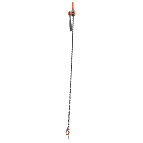 Mini Lever Hoist, 10' Lift, 1000 lbs. (0.5 tons) Capacity, Steel Chain Rideout Tool & Machine Inc.