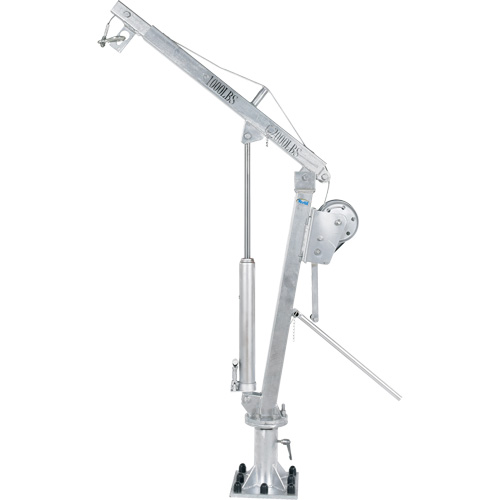 Grue &agrave; fl&egrave;che pour camion actionn&eacute;e par treuil, Capacit&eacute; de 1000 lb (0,5 tonne), Limite de 97" Rideout Tool & Machine Inc.