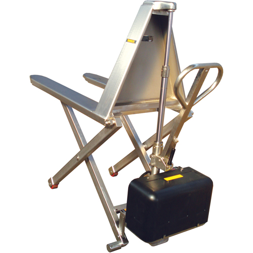 Stainless Steel Electric High Lift - SSTHL27E, Stainless Steel, 2200 lbs. Capacity Rideout Tool & Machine Inc.