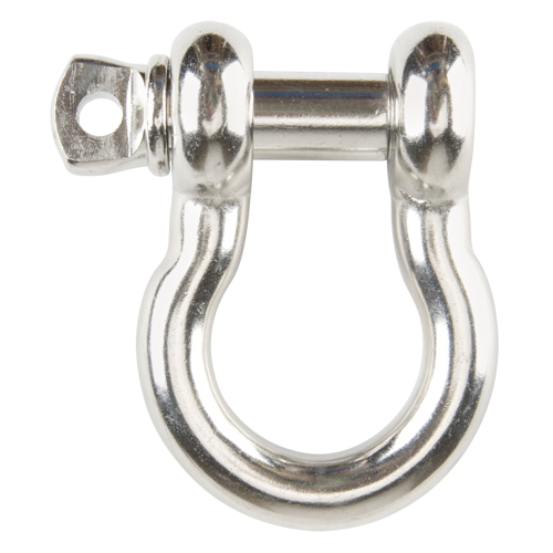 Manille d'ancrage &agrave; vis, 7/16", Cheville &agrave; vis, Acier inoxydable Rideout Tool & Machine Inc.