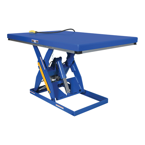 Table &eacute;l&eacute;vatrice &agrave; ciseaux hydraulique, Acier, 48" lo x 40" la, Cap. 3000 lb Rideout Tool & Machine Inc.