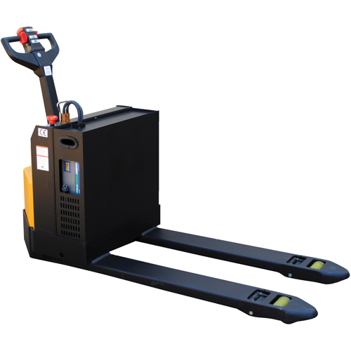 Fully Powered Electric Pallet Truck, 4500 lbs. Cap., 48" L x 30.25" W Rideout Tool & Machine Inc.