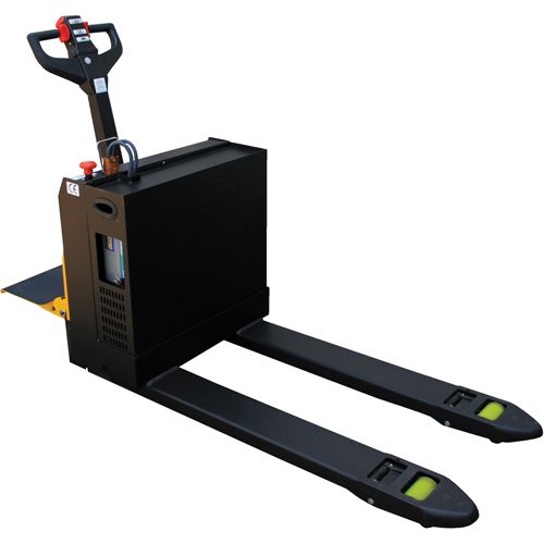 Fully Powered Electric Pallet Truck With  Stand-On Platform, 4500 lbs. Cap., 48" L x 30.25" W Rideout Tool & Machine Inc.