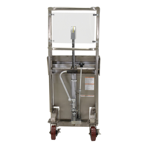 Hefti-Lift Load Stacker, Foot Pump Operated, 450 lbs. Capacity, 45-5/8" Max Lift Rideout Tool & Machine Inc.