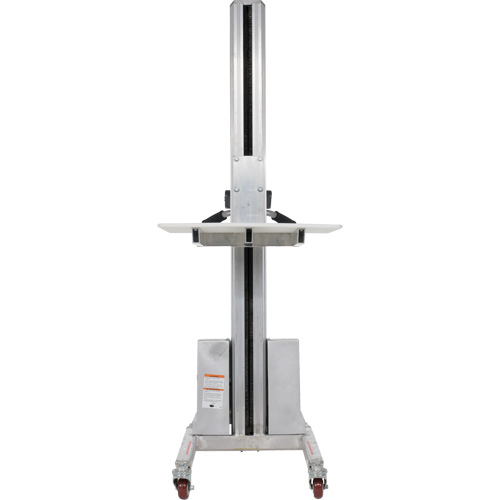 Quick Lift Stacker, Electric Operated, 175 lbs. Capacity, 57" Max Lift Rideout Tool & Machine Inc.