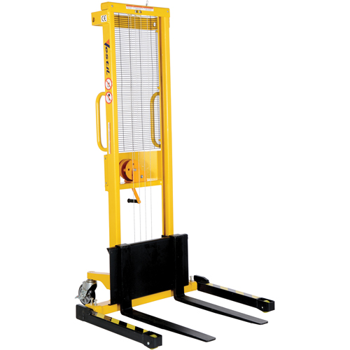 Gerbeur manuel, Fonctionnement Treuil manuel, Capacit&eacute; 770 lb, Lev&eacute;e max 60" Rideout Tool & Machine Inc.