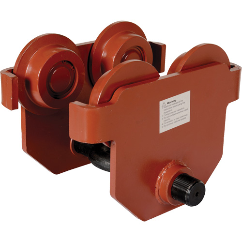 Low Profile Manual Trolley, 6000 lbs. (3 tons) Rideout Tool & Machine Inc.