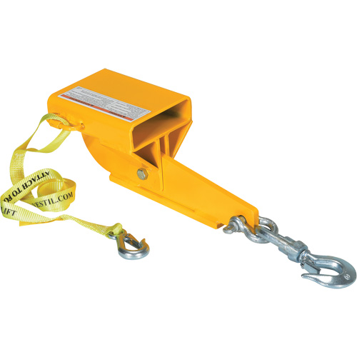 Auto-Tension Hoisting Hook, 5-1/2" x 1-1/2" Fork Pocket Rideout Tool & Machine Inc.