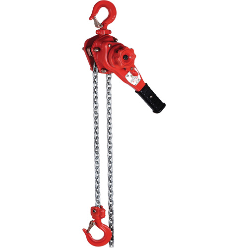 VQ Super Series Lever Hoist, 5' Lift, 3500 lbs. (1.75 tons) Capacity, Grade 100 Alloy Chain Rideout Tool & Machine Inc.