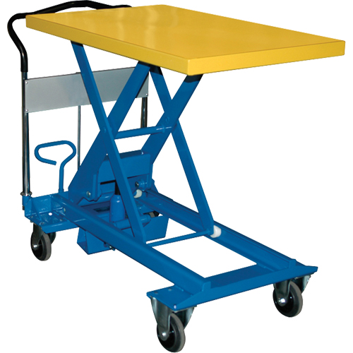 Dandy Lift Scissor Lift Table, 35-5/8" L x 23-3/5" W, Steel, 1100 lbs. Capacity Rideout Tool & Machine Inc.