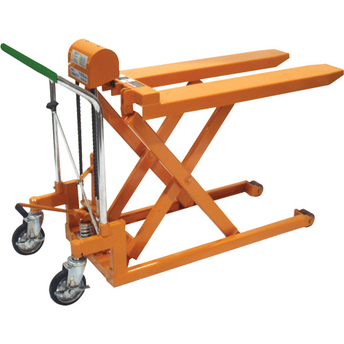 Dandy Lift Scissor Fork Lift Table, 37.1" L x 19.7" W, Steel, 1100 lbs. Capacity Rideout Tool & Machine Inc.
