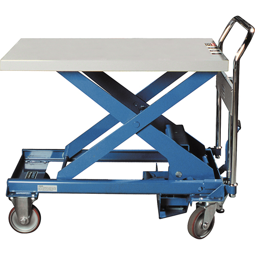 Dandy Lift Scissor Lift Table, 28" L x 17-7/10" W, Steel, 330 lbs. Capacity Rideout Tool & Machine Inc.