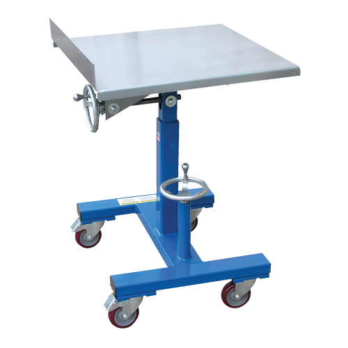Table de travail inclinable mobile Rideout Tool & Machine Inc.
