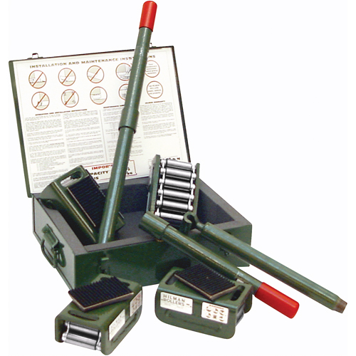 Machine Roller Kit, 8 tons Capacity Rideout Tool & Machine Inc.
