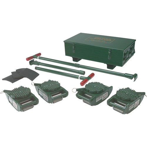 Machine Roller Kit, 15 tons Capacity Rideout Tool & Machine Inc.